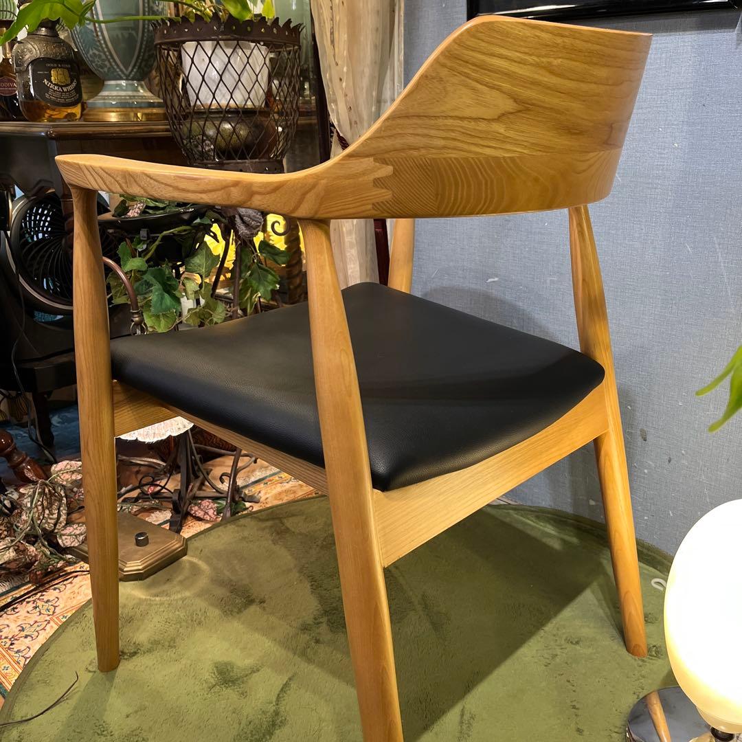 Sale スタイリッシュモダン　北欧ST ショートアームチェア