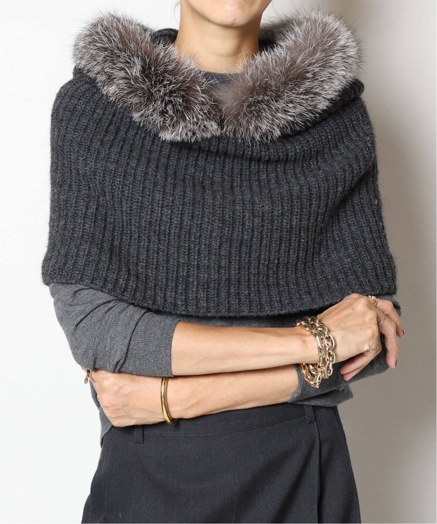 【FRATELLI TALLI／フラテリタリー】fox furバラクラバ