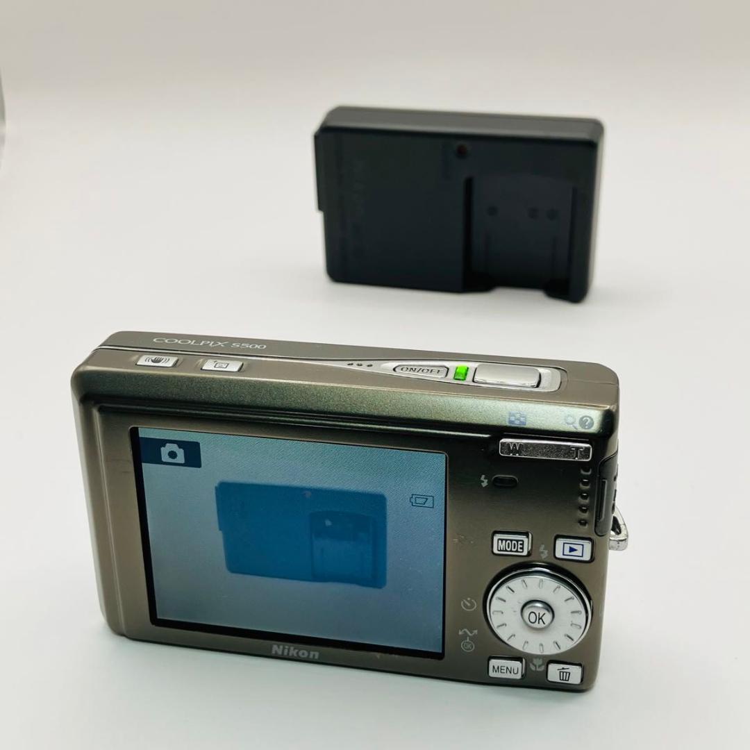 Nikon COOLPIX S500 コンパクトデジタルカメラ ニコン ブラック