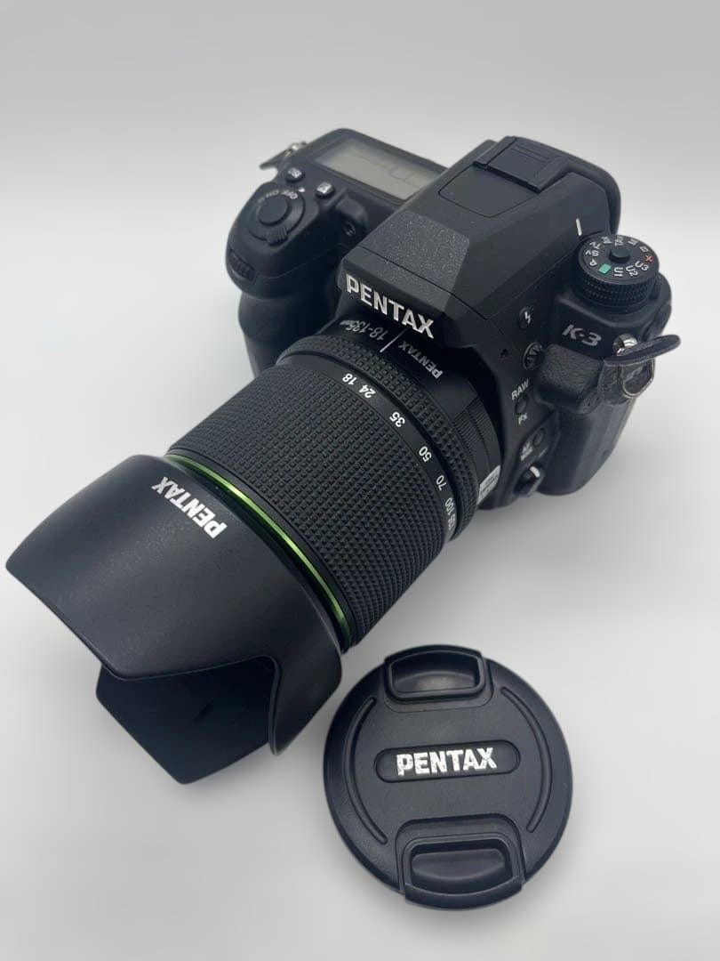 pentax K-3 18-135mm レンズキット　シャッター数1460回