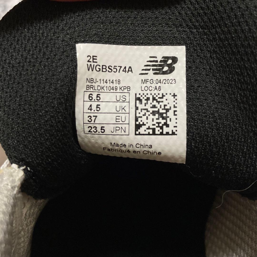 【極美品】ニューバランス ゴルフ ボアダイヤル レザー ホワイト 23.5