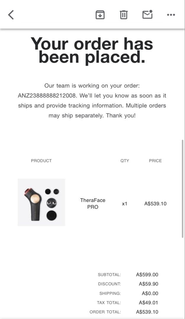 TheraFace PRO Therabody セラガン