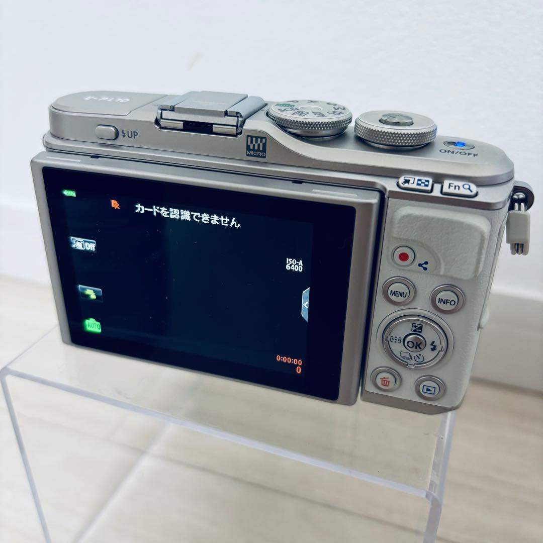 OLYMPUS PEN E-PL10 ホワイト レンズセット