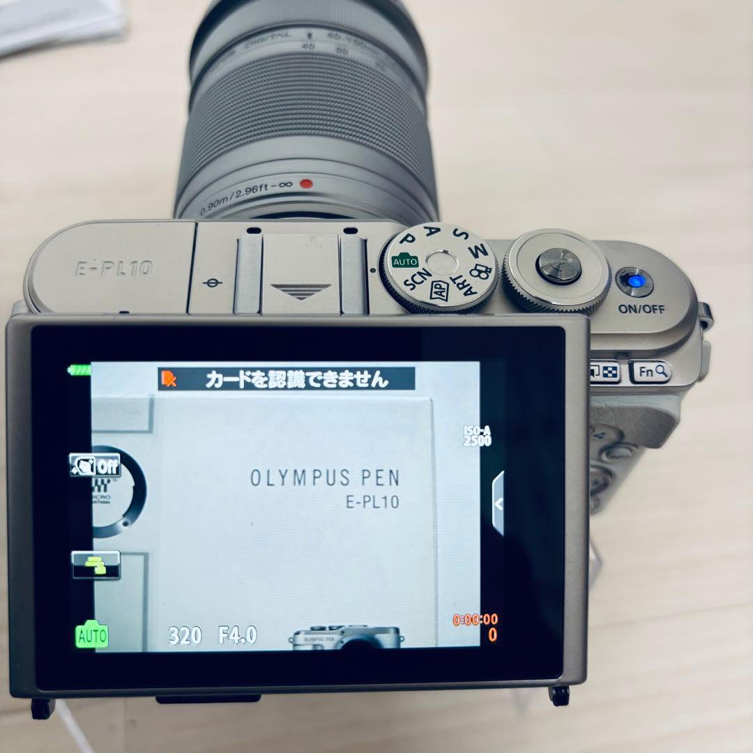 OLYMPUS PEN E-PL10 ホワイト レンズセット