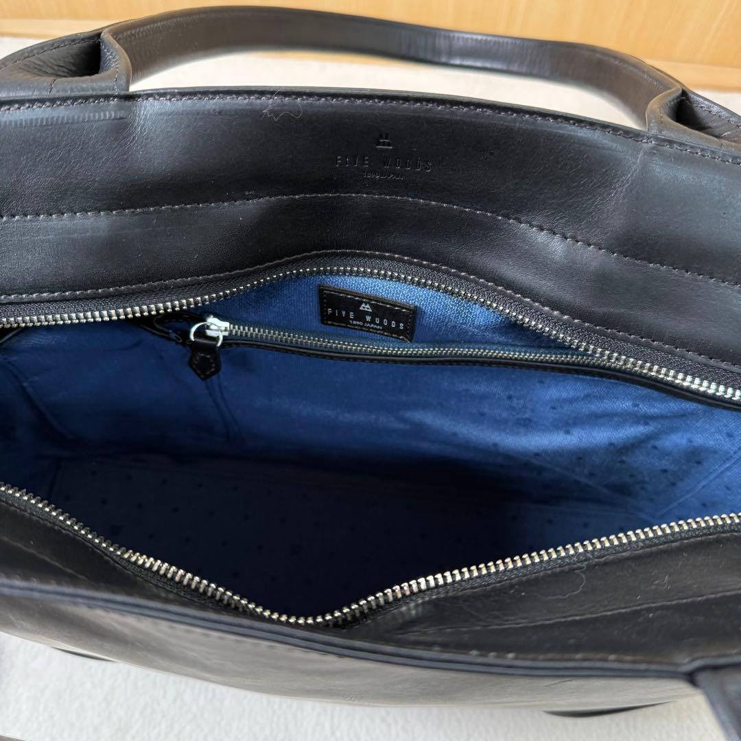 ポーチ付き　Five Woods ファイブウッズ トートバッグ プラトウ