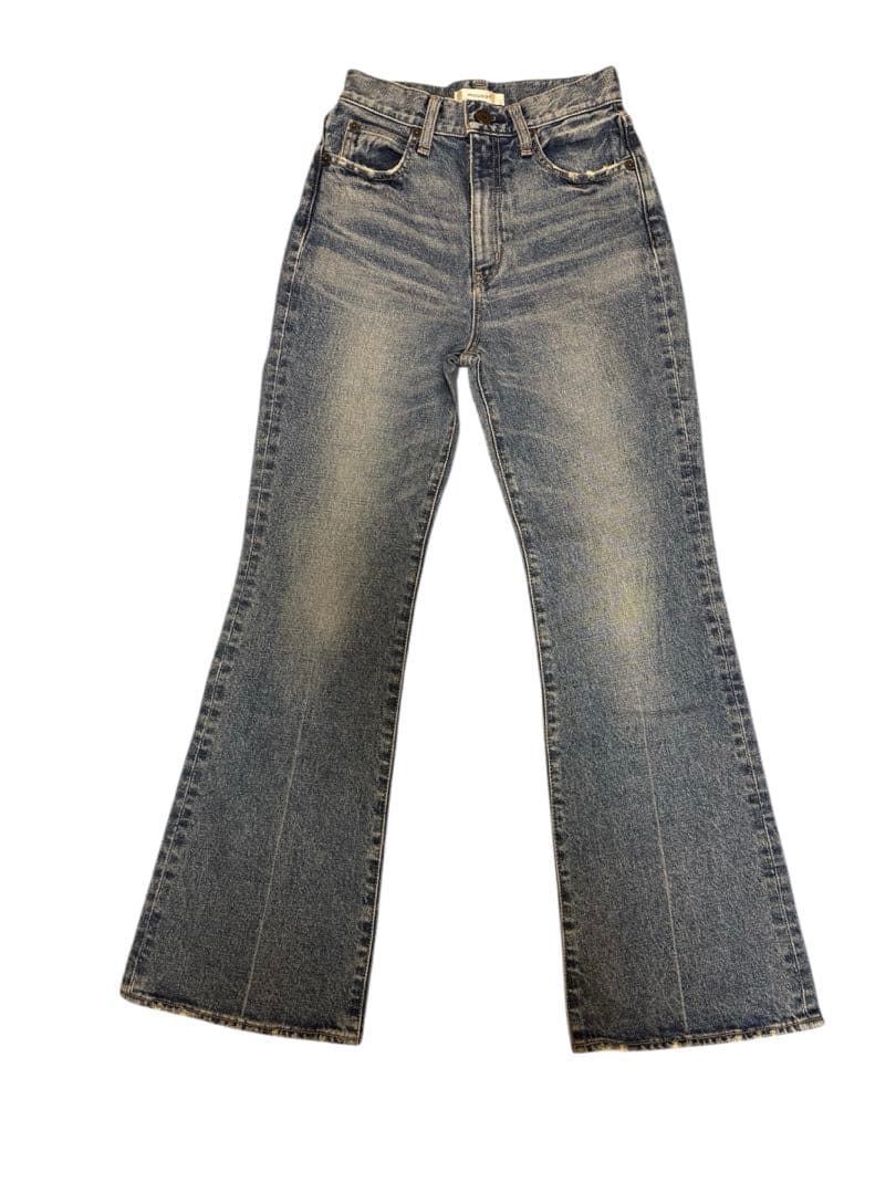 【美品】MOUSSY MVS FLARE 25インチ　フレアデニム