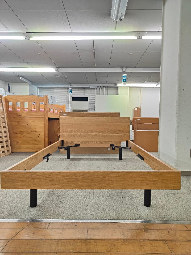 MUJI 無印良品 良品計画 セミダブルサイズ ベッドルーム オーク材