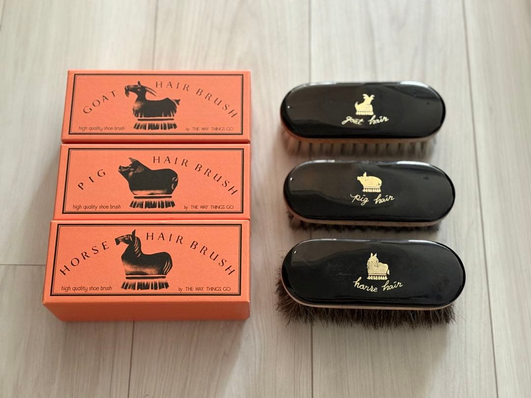 TWTG THE WAY THINGS GO 最高級靴 ブラシ 靴磨き