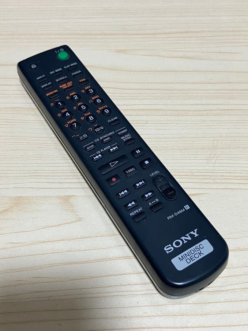 SONY ソニー　MDデッキ　MDS-S39 メンテナンス済