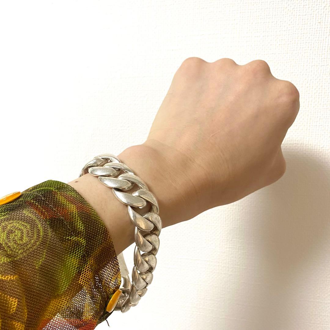 喜平 シルバー925 ブレスレット チェーン シルバー ヴィンテージ TAXCO