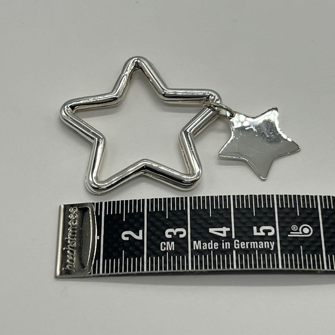ティファニー TIFFANY スター キーリング キーホルダー 希少 SV925