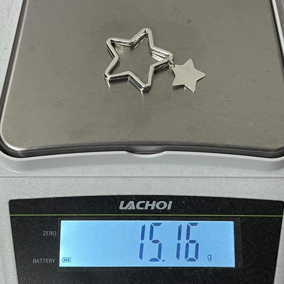 ティファニー TIFFANY スター キーリング キーホルダー 希少 SV925