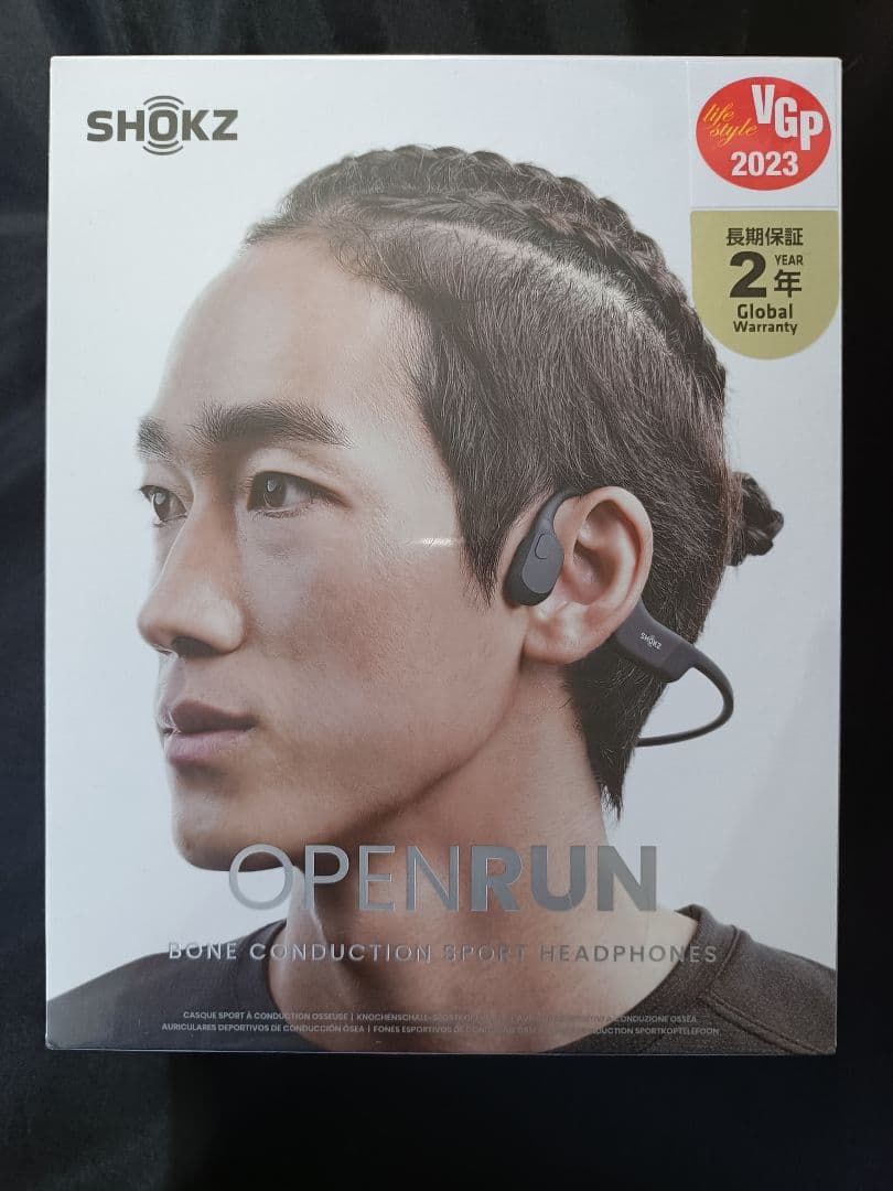 【新品未開封】Shokz OpenRun 骨伝導イヤホン / 正規品