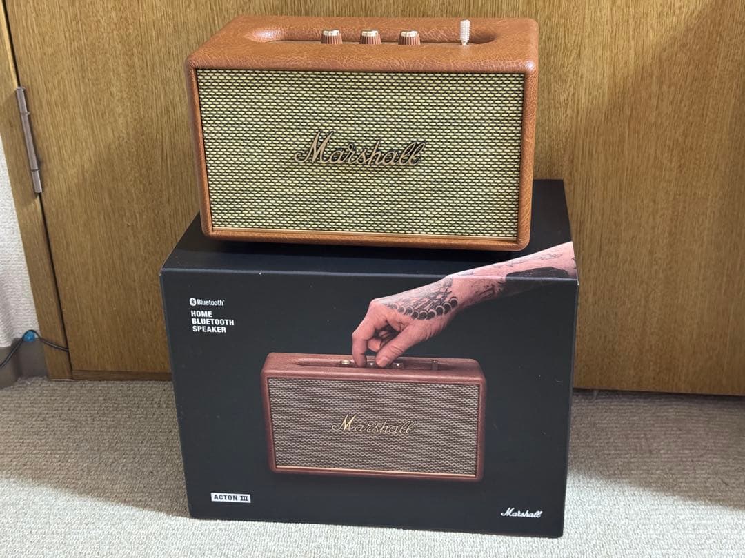 【ほぼ新品・未使用】一回使用Marshall スピーカー ACTON III
