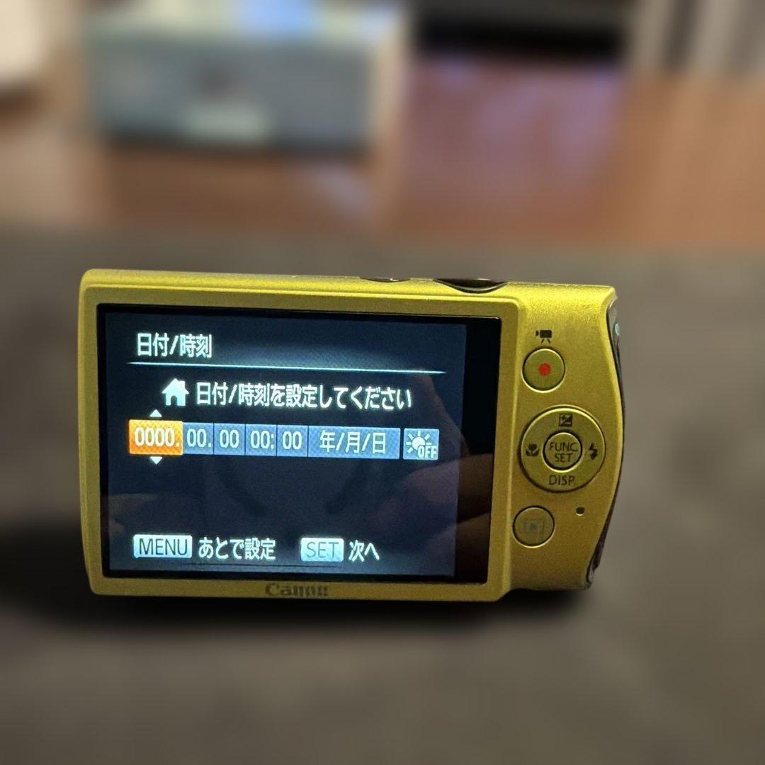 Canon IXY 600F グリーンジャンク品