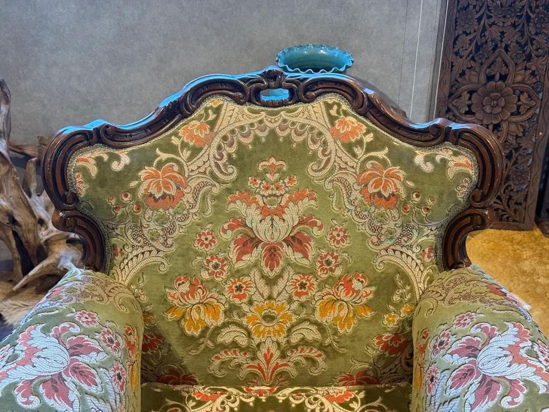 金華山織　クラシック　クラシカル　アームソファ　猫脚　ヨーロピアン　GZ