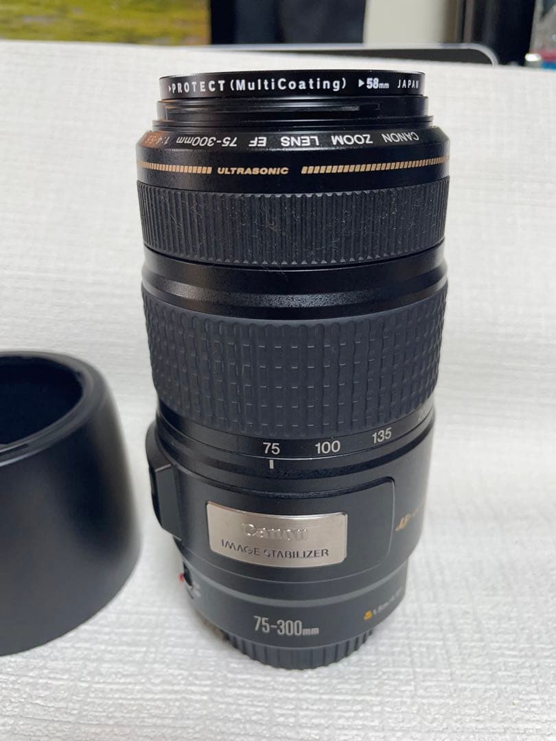 レンズ(ズーム) Canon EF 75-300mm f4.-5.6 is usm