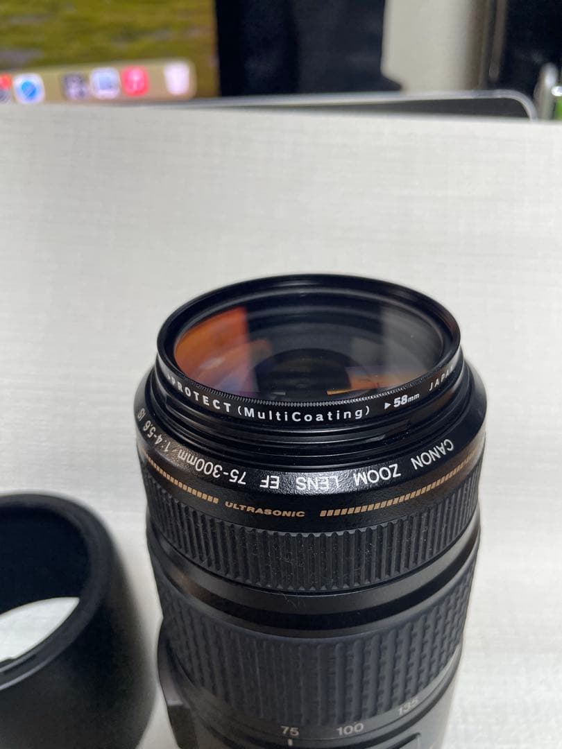 レンズ(ズーム) Canon EF 75-300mm f4.-5.6 is usm