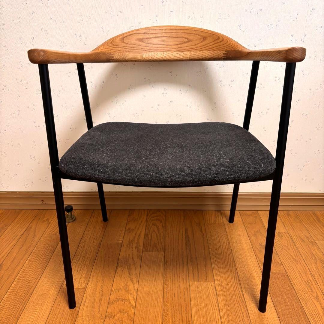 【美品】①関家具 シーブチェア RY-101 CR679　2脚〜引取可能