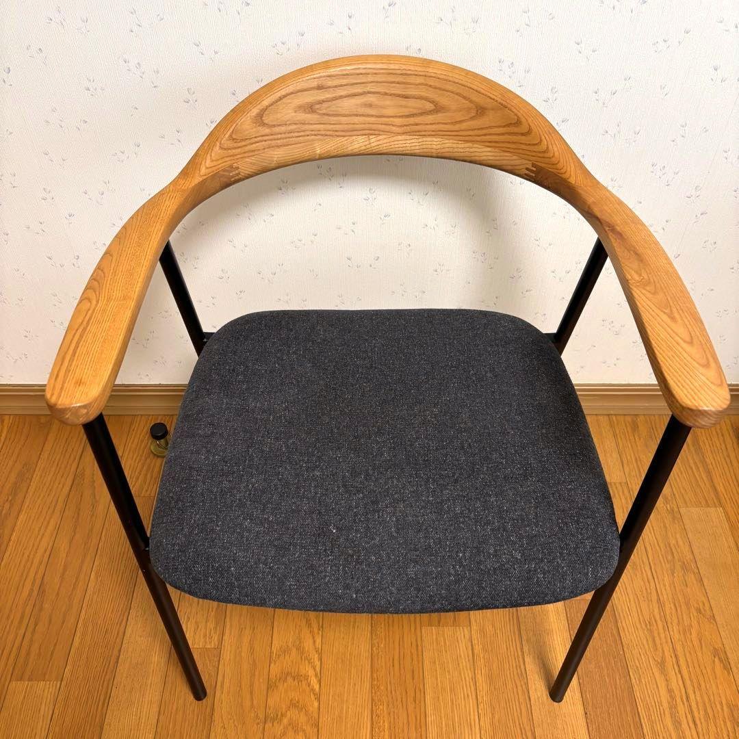 【美品】①関家具 シーブチェア RY-101 CR679　2脚〜引取可能