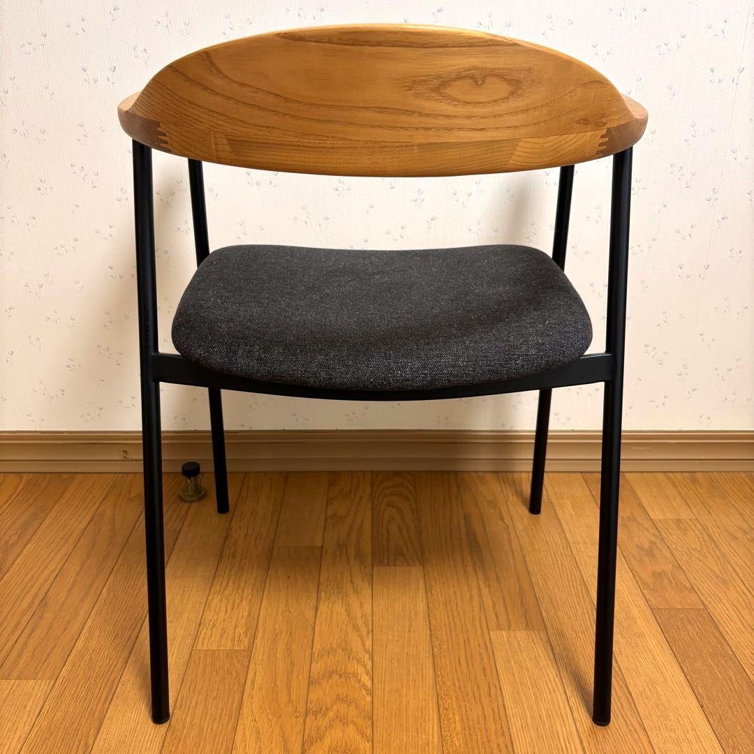 【美品】①関家具 シーブチェア RY-101 CR679　2脚〜引取可能