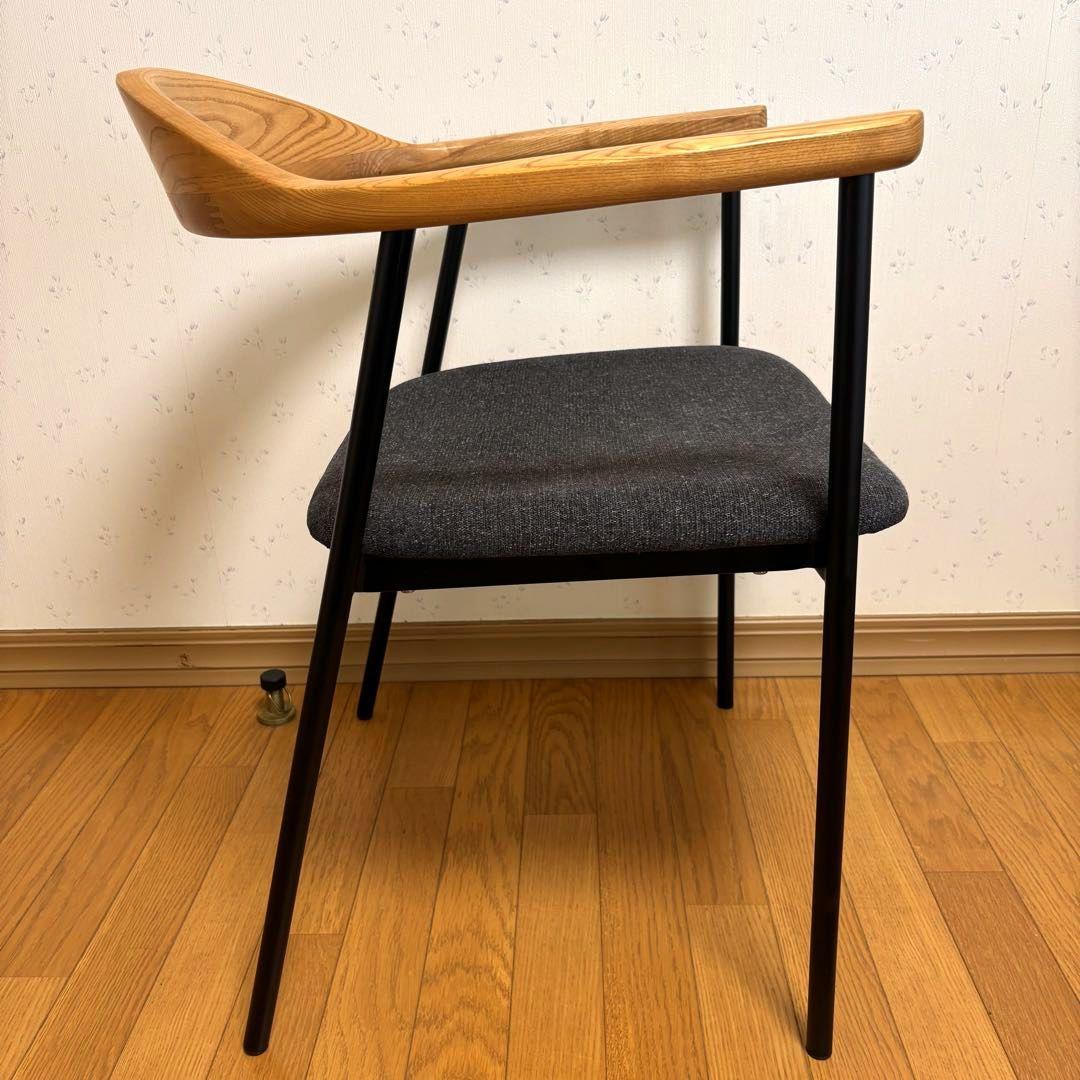 【美品】①関家具 シーブチェア RY-101 CR679　2脚〜引取可能