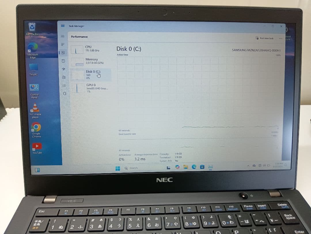 NEC WindowsノートPC