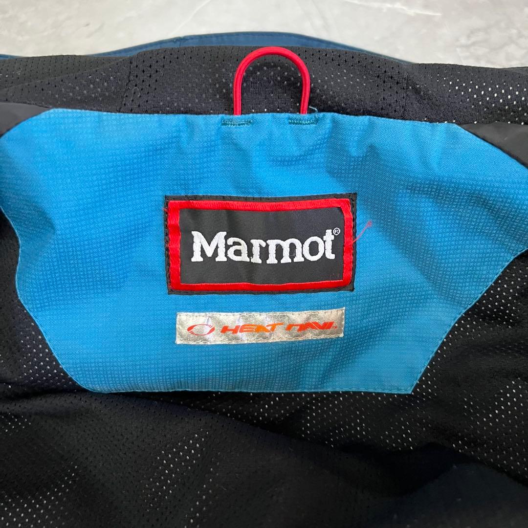 00s Marmot Tech Shell Jacket 青 y2k 撥水