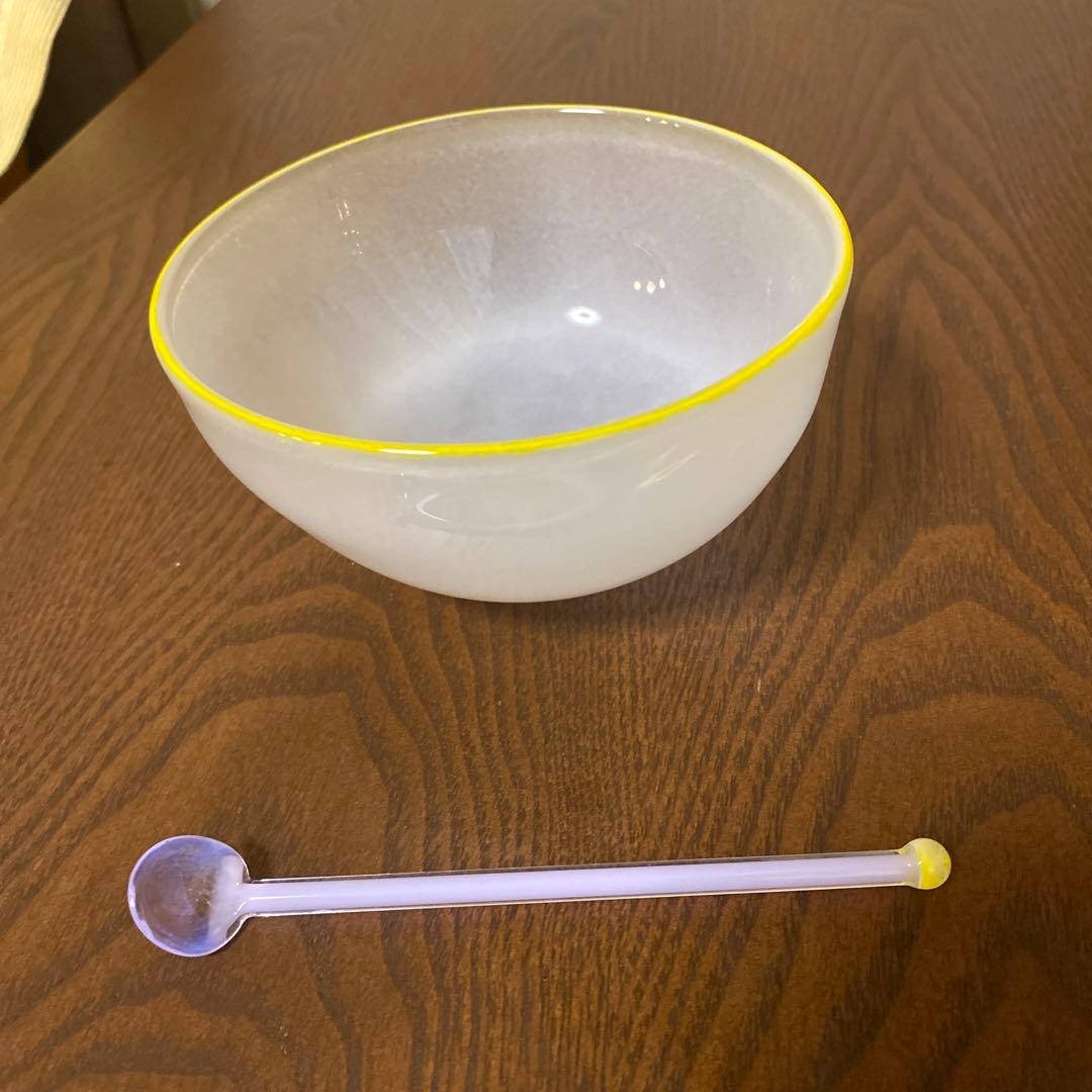 最終価格　イイノナホさん　特別のボウルとスプーンセット　新品