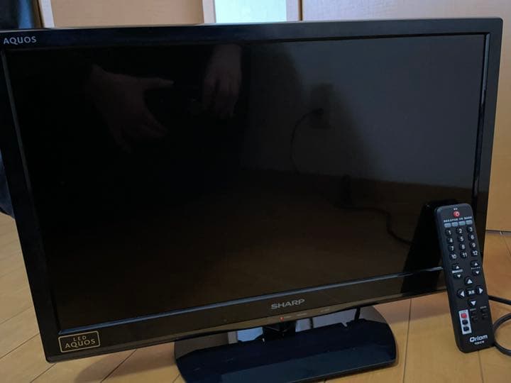 SHARP AQUOS アクオス　液晶テレビ リモコン付属　LC-22K9