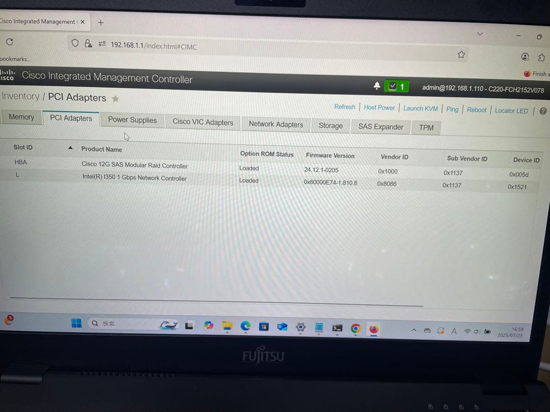 Cisco UCS C220 M4 / UCS C240 M4S サーバー本体