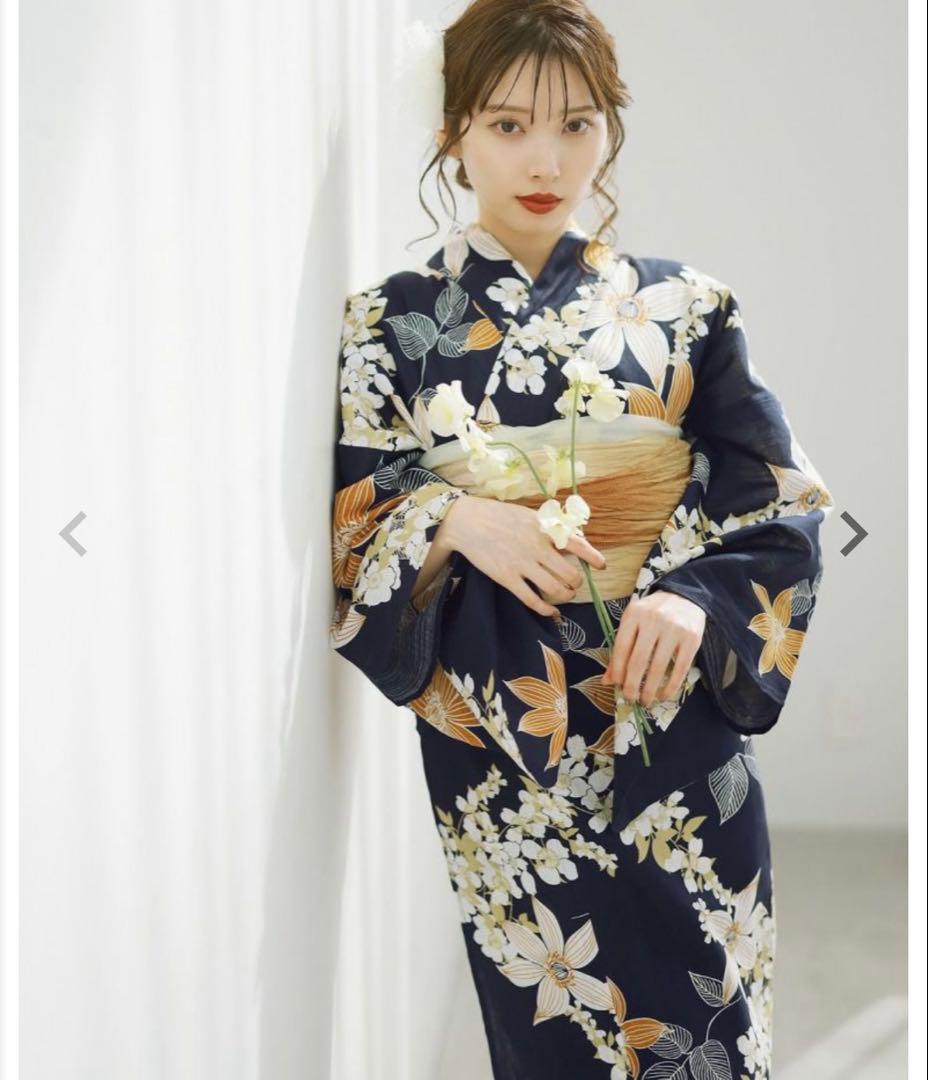 Dita 幻想鏡花水月(柑橘) 浴衣セット