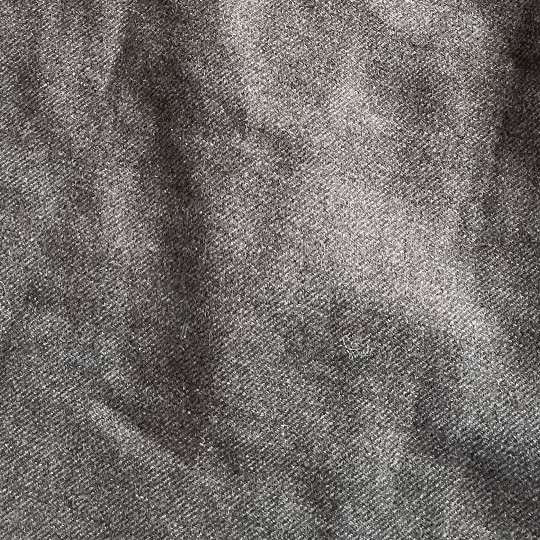 MAURIZIO PECORARO ウール混 チェック切り替え ダッフルコート