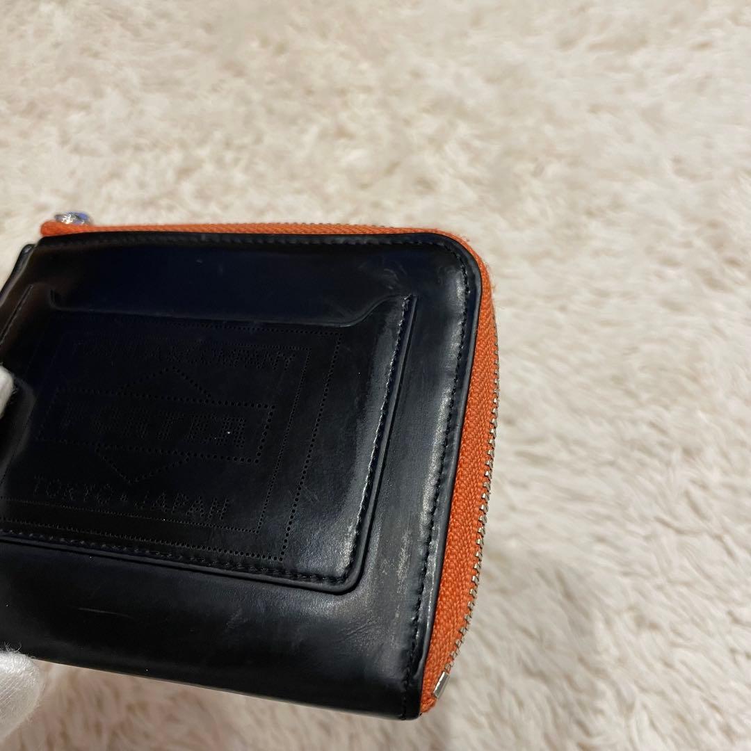PORTER ポーター 財布 ケースガラスレザーウォレット