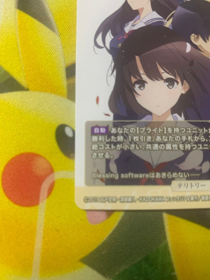 ビルディバイド　加藤恵　blessing software サイン