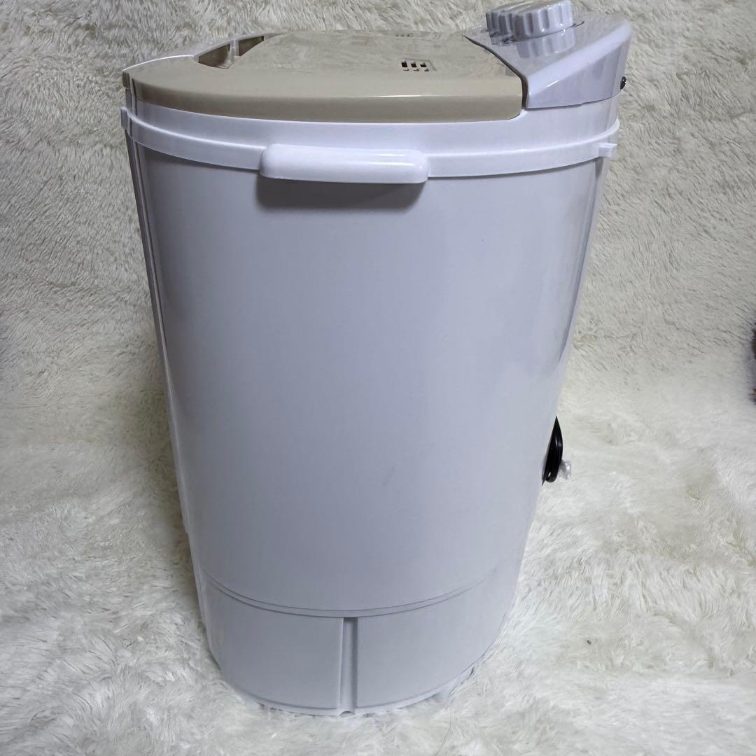 【✨️未使用品】 2025年製 ポータブル二槽式洗濯機　ホワイト