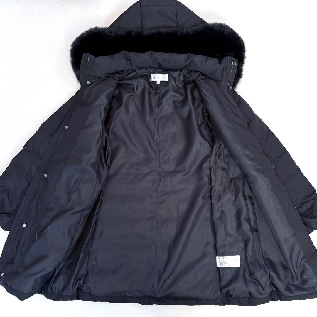新品タグ付　完売品　ロペピクニック　　ファー付きダウンコート　黒
