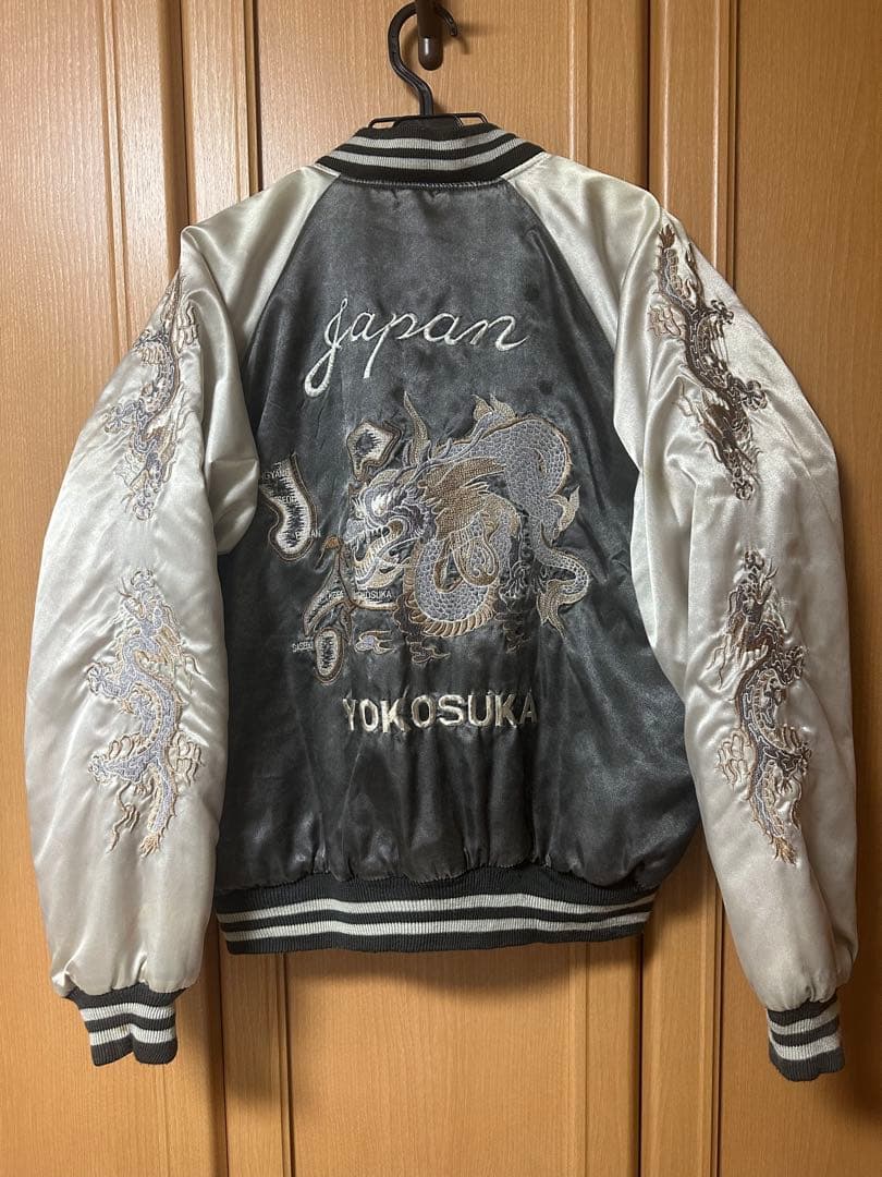 JUNGLE STORM スカジャン YOKOSUKA ビンテージ