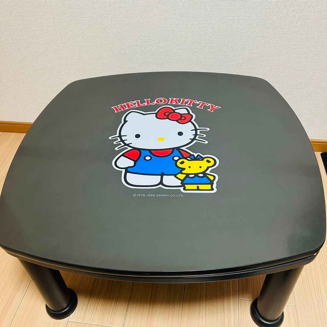 y*い様 【超希少】ハローキティ キティちゃん こたつテーブル コタツ 平成レト
