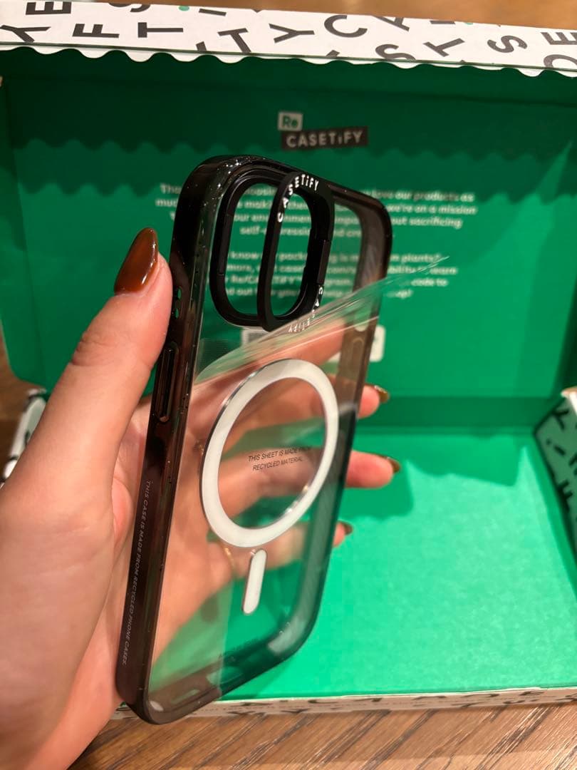 CASETiFY iPhone15バンパーフレーム MagSafe対応