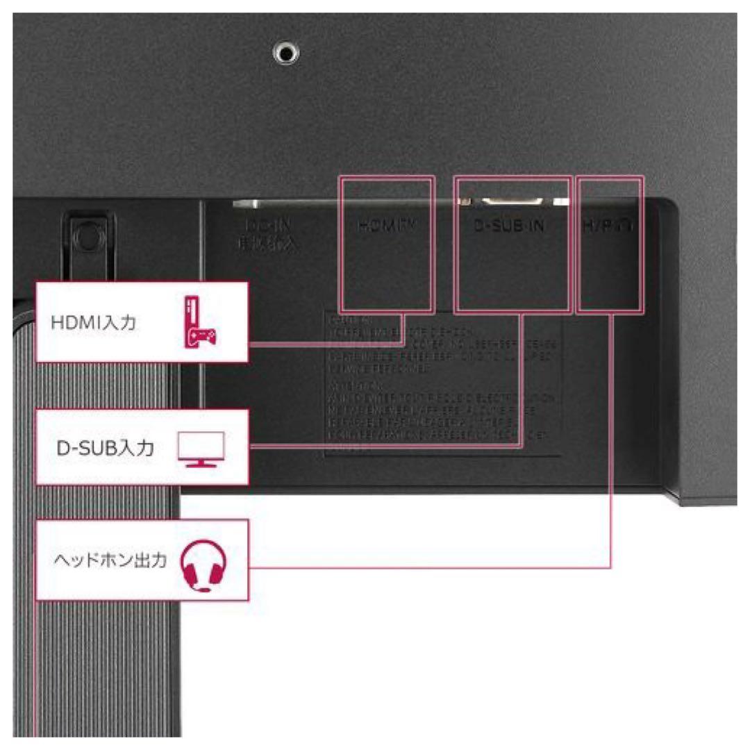 《最終値下げ‼︎》LG PCモニター新品未開封のスタンド付き‼︎