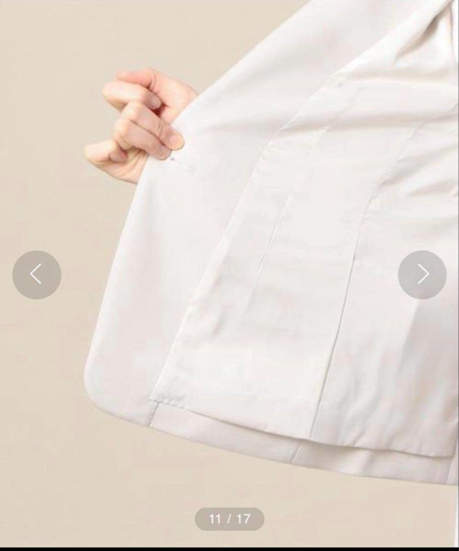 BEAUTY&YOUTH ノーカラーパンツスーツ