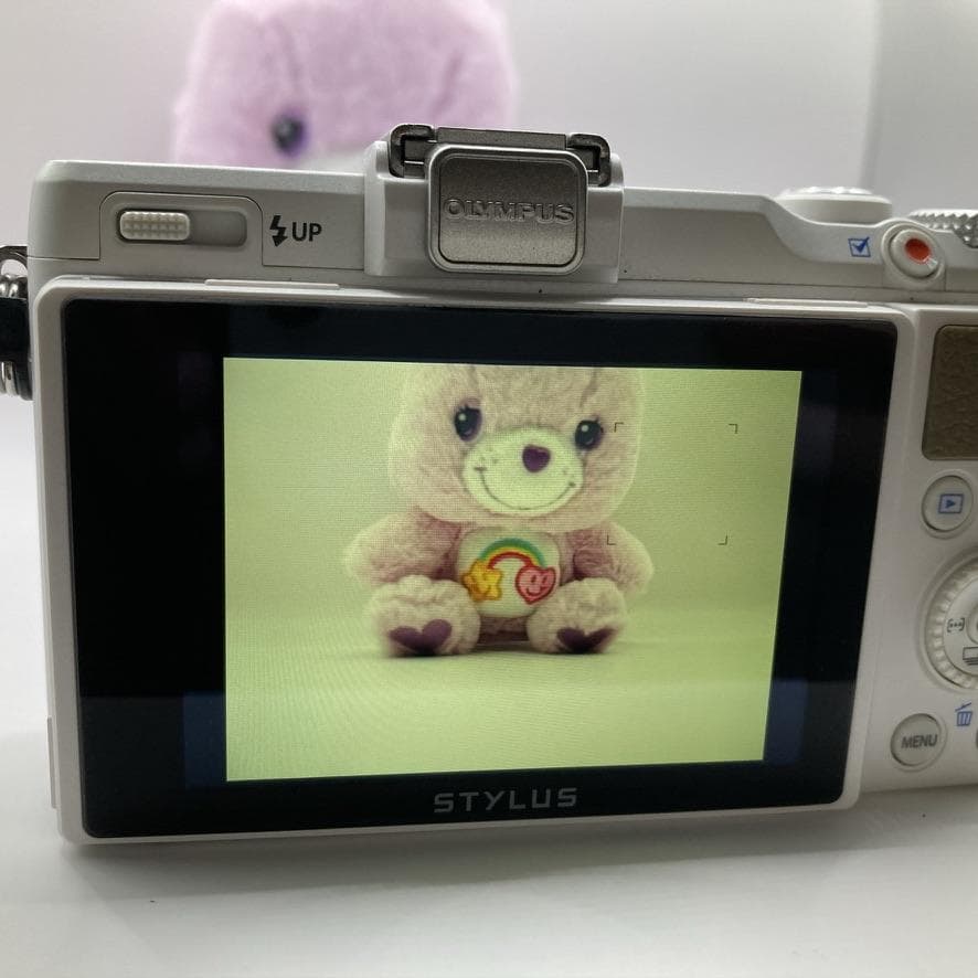 OLYMPUS XZ-2 ホワイト 自動開閉レンズキャップ 元箱 取扱説明書