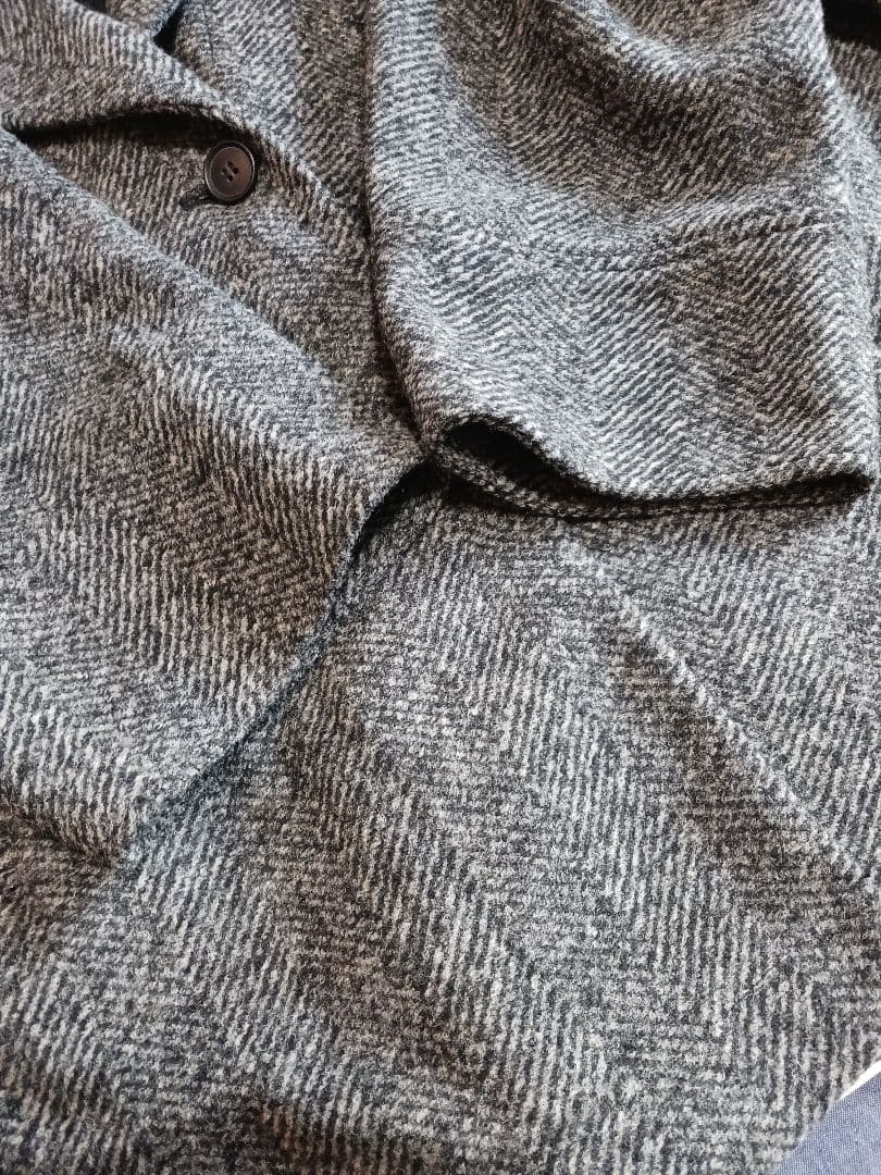 スピックアンドスパンスライバーへリーンボーンミドルコート38