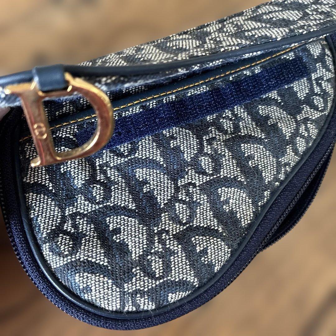 【正規品】 Dior クリスチャンディオール トロッター キャンバス ポーチ