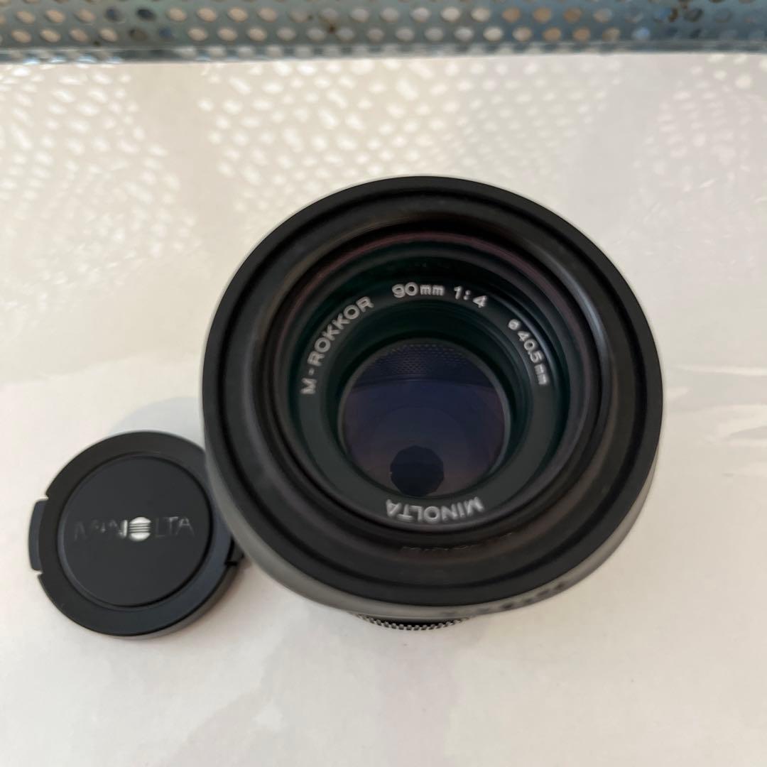 MINOLTA M ROKKOR 90mm f/1.4 レンズ
