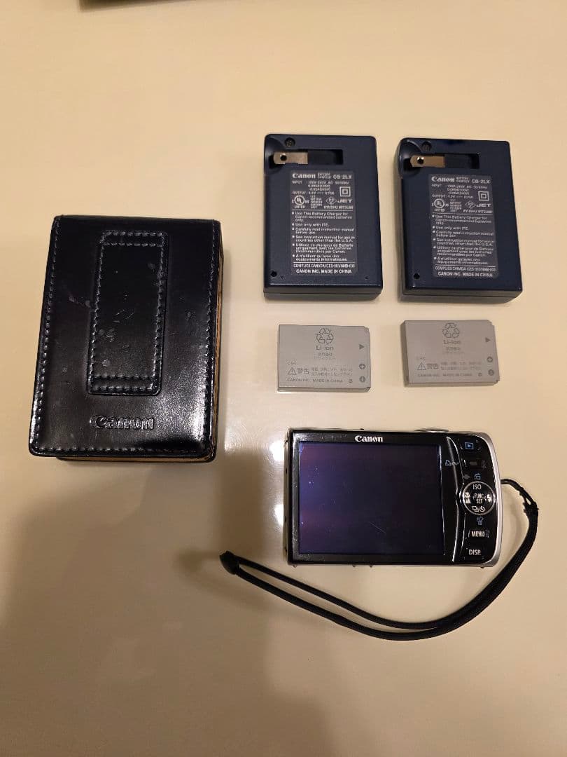 Canon IXY DIGITAL バッテリー2個 充電器2個付き