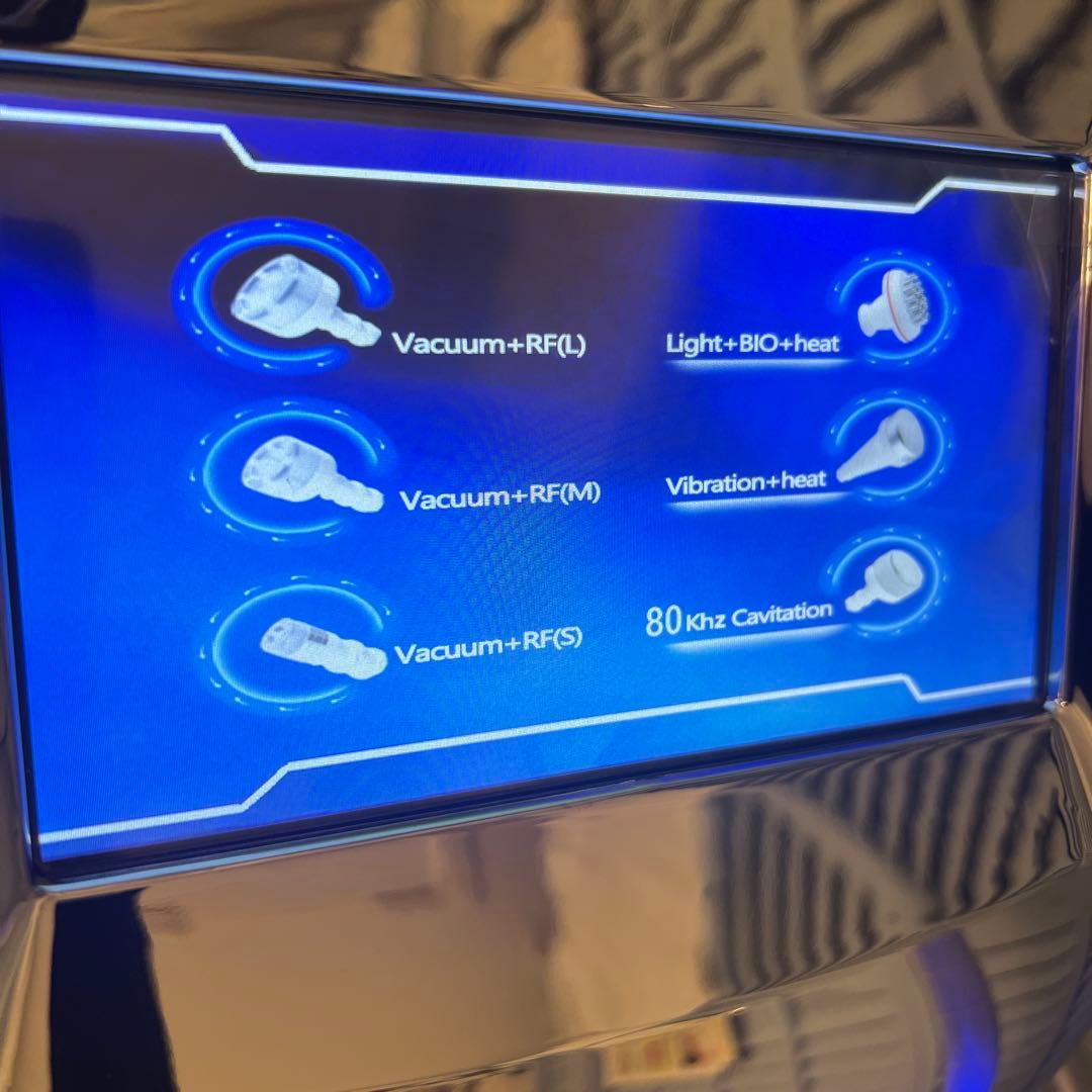 動作確認のみサロンモデル6in1痩身マシン業務用キャビテーション/ラジオ波/吸引