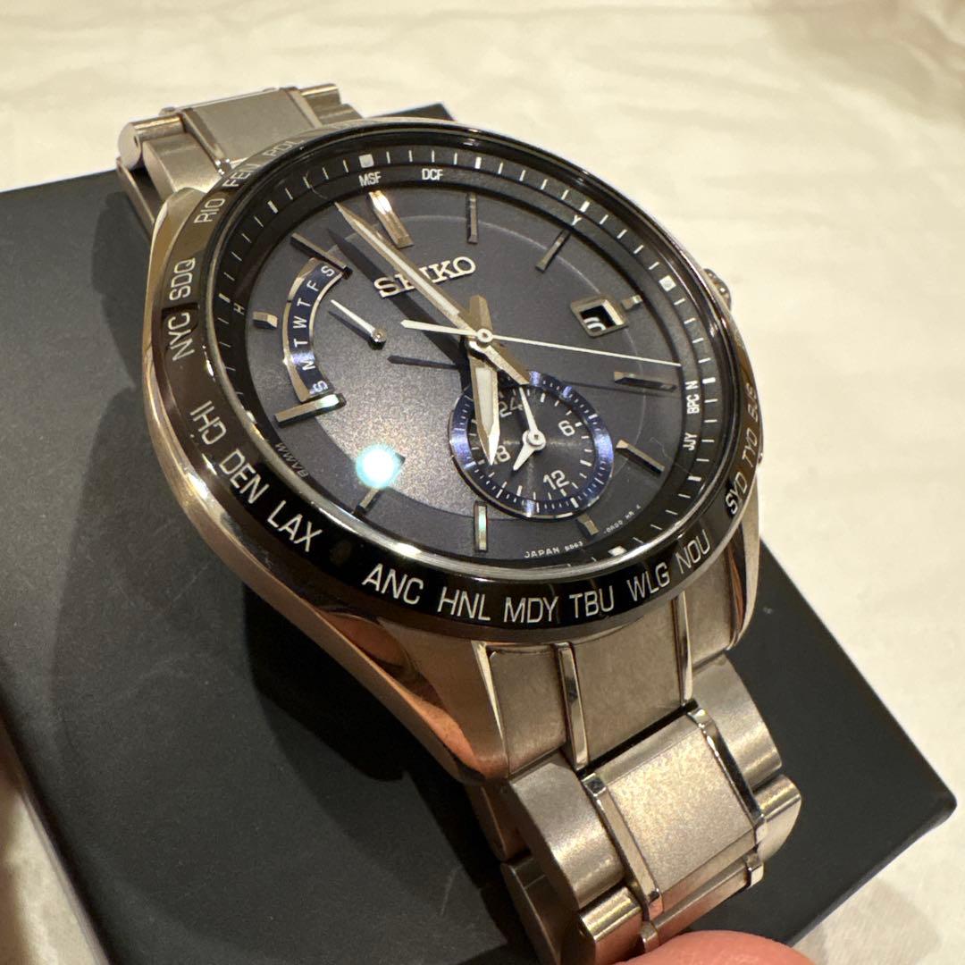 SEIKOブライツ （BRIGHTZ） 8B63ソーラー電波腕時計SAGA235