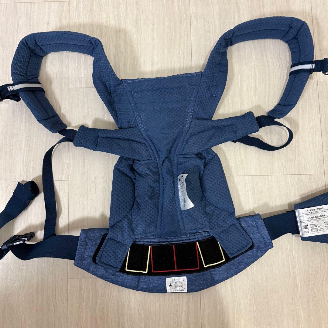 【極美品】エルゴベビーオムニブリーズ　へザードデニムブルー日本限定品